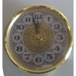 100 mm Clock Fit up Fancy Arabic