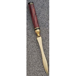 American Flat Top Wavy Letter Opener