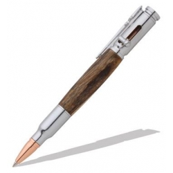 30 Caliber Bolt Action Chrome Bullet Pen Kit