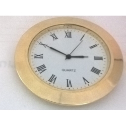 Clock 35 mm Gold Roman