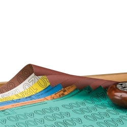 Colour Coded Cloth Back Abrasive 1 metre 320 Grit Orange